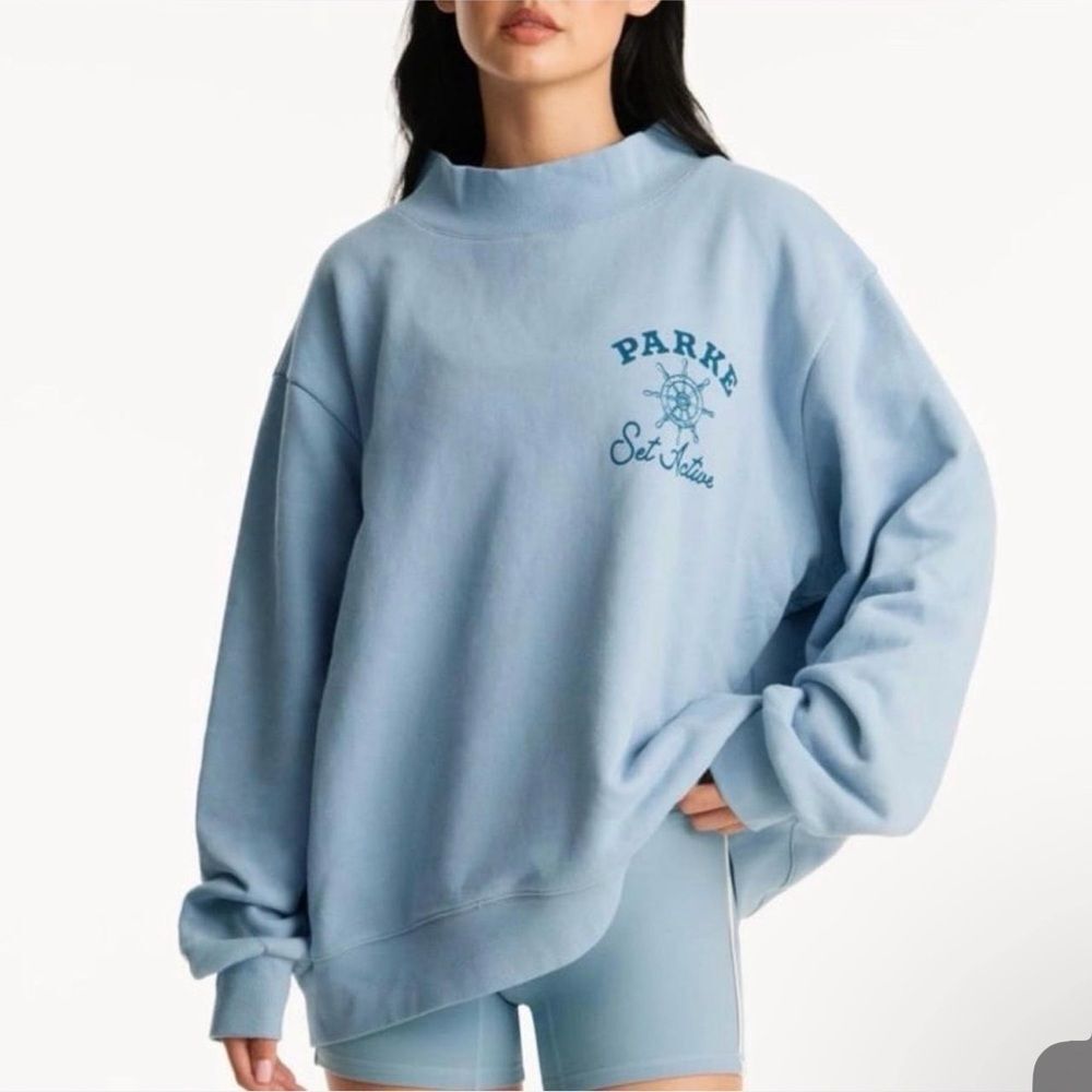 Parke x Set Active Sail Graphic Heritage Mockneck